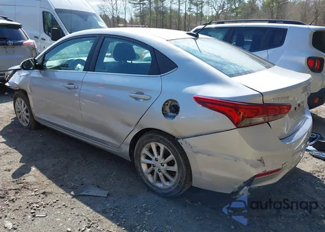 2021 Hyundai Accent Sel из США, поврежденный, VIN 3KPC24A66ME146496